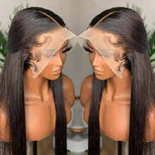 Load image into Gallery viewer, 200% Density Bone Straight Lace Front Brazilian Human Hair Wig - Grade 15A