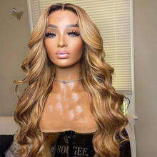 Load image into Gallery viewer, 13x6 Body Wave Lace Front Human Hair Wig #P4/27