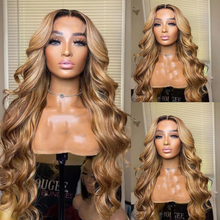 Load image into Gallery viewer, 13x6 Body Wave Lace Front Human Hair Wig #P4/27