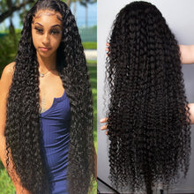 Load image into Gallery viewer, Water Wave Lace Front Curly Human Hair Wig.