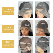 Load image into Gallery viewer, Bone Straight 360 Lace Front Human Hair Wigs