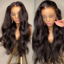 Load image into Gallery viewer, 360 Full Lace Wig Human Hair Pre Plucked Body Wave Lace Front Wigs