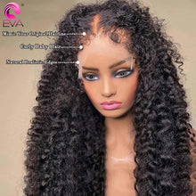 Load image into Gallery viewer, 13x6 HD Curly Baby Human Hair Pre Plucked Lace Wig