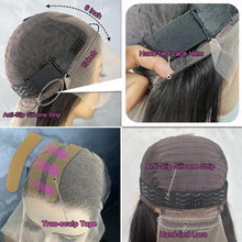 Load image into Gallery viewer, 13x6 HD Curly Baby Human Hair Pre Plucked Lace Wig