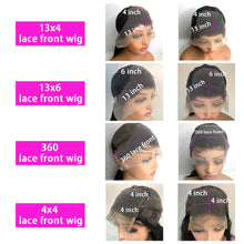 Load image into Gallery viewer, 13x6 Hd Lace Frontal Bone Straight Human Hair Wig.