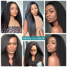 Load image into Gallery viewer, 100% Malaysian Kinky Human Hair Straight Wig