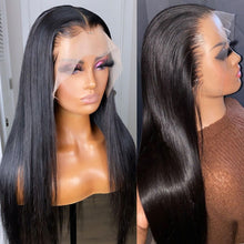 Load image into Gallery viewer, 13x6 Hd Lace Frontal Bone Straight Human Hair Wig.