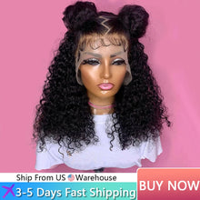 Load image into Gallery viewer, Short Curly Bob Lace Wig