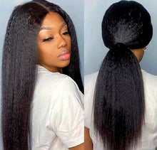 Load image into Gallery viewer, V Part Wig Straight Human Hair Glueless Wig - divawigsandmore