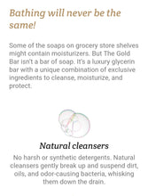 Load image into Gallery viewer, The Gold Bath Bar - Citrus Scent
