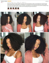 Load image into Gallery viewer, Mongolian Afro Kinky Human Hair Wig - divawigsandmore