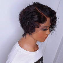 Load image into Gallery viewer, T-Part Curly Human Hair Wig - divawigsandmore