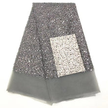 Load image into Gallery viewer, Couture Designer Lace Fabric \ For Evening Dress Cloth By The Yard - divawigsandmore