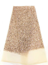 Load image into Gallery viewer, Couture Designer Lace Fabric \ For Evening Dress Cloth By The Yard - divawigsandmore