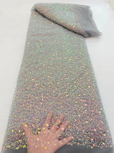 Load image into Gallery viewer, Couture Designer Lace Fabric \ For Evening Dress Cloth By The Yard - divawigsandmore