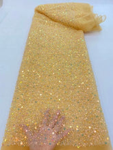 Load image into Gallery viewer, Couture Designer Lace Fabric \ For Evening Dress Cloth By The Yard - divawigsandmore