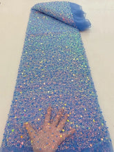 Load image into Gallery viewer, Couture Designer Lace Fabric \ For Evening Dress Cloth By The Yard - divawigsandmore