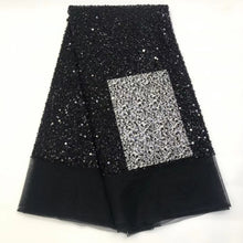 Load image into Gallery viewer, Couture Designer Lace Fabric \ For Evening Dress Cloth By The Yard - divawigsandmore