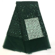 Load image into Gallery viewer, Couture Designer Lace Fabric \ For Evening Dress Cloth By The Yard - divawigsandmore