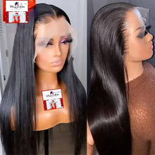 Load image into Gallery viewer, 200% Density Bone Straight Lace Front Brazilian Human Hair Wig - Grade 15A
