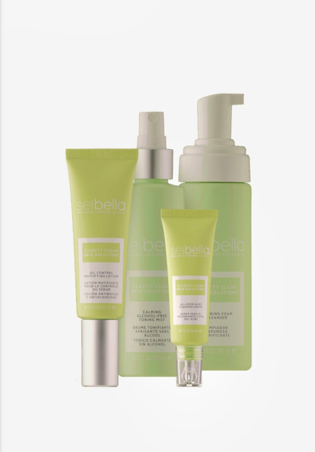 Sei Bella Clarity Clear Skin Acne Solution Bundle