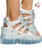 Load image into Gallery viewer, Sparkle Crystal Rhinestone Wedge
