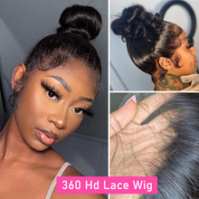 Load image into Gallery viewer, 13x6 Hd Lace Frontal Bone Straight Human Hair Wig.
