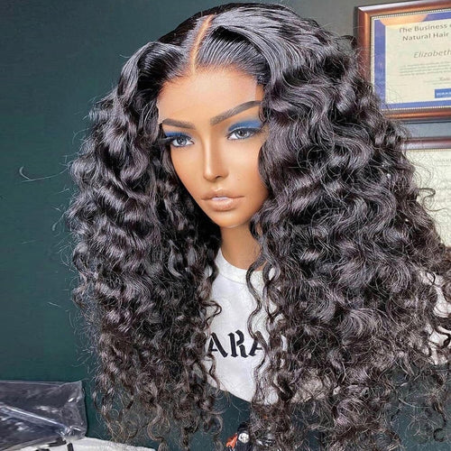 Deep Water Wave Brazilian  Lace Front Wigs Wave - divawigsandmore
