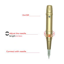 Load image into Gallery viewer, Permanent Eyebrow  / Lip Eyeliner Rechargeable Tattoo Pen Makeup Machine - divawigsandmore
