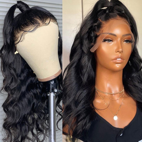 360 Full Lace Pre Plucked Brazilian Human Hair Wig - divawigsandmore